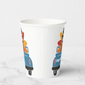 車の感謝祭で七面鳥 紙コップ (右)