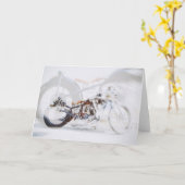 車の挨拶状 カード (黄色い花)