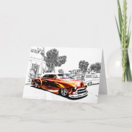 車の挨拶状 カード