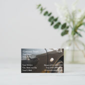 車の損傷 名刺 (スタンド正面)