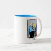 車の整備士おもしろいユーモアマグギフト ツートーンマグカップ (正面右)