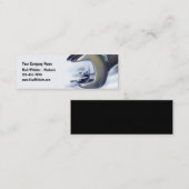 車の整備士レンチズミニ名刺 スキニー名刺 (正面/裏面)