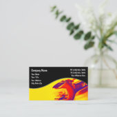 車の整備士レンチテーマ 名刺 (スタンド正面)