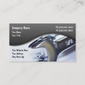 車の整備士修復アポイントメントカード 予約カード (正面)