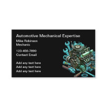 車の整備士名刺