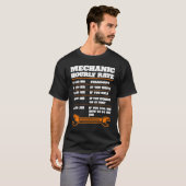 車の整備士専門ツール Tシャツ (正面フル)