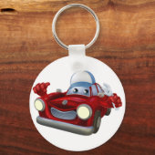 車の整備士漫画 キーホルダー (正面)