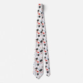 車の整備士車のツールテーマ ネクタイ (正面)