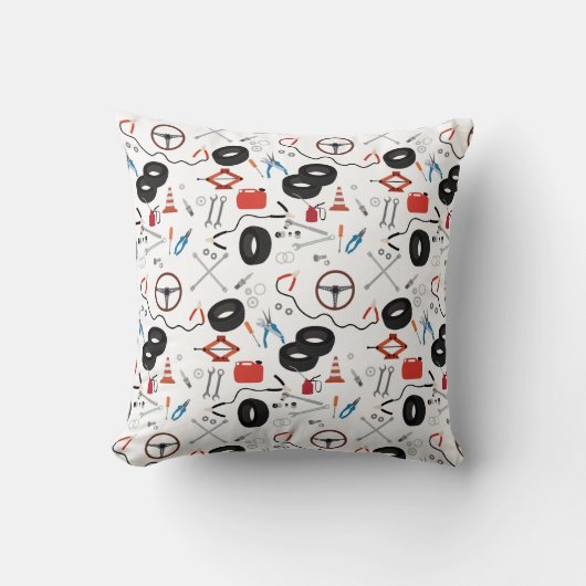 車の整備士車のツール クッション (正面)