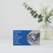 車の整備士車 名刺 (スタンド正面)