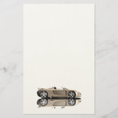 車の文房具 便箋 (正面)