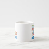 車の新しいパパそれは男の子の贈り物 エスプレッソカップ (正面)