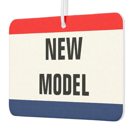 車の新しいモデルプロモーションサイネージのカスタマイズ可能 カーエアーフレッシュナー (左)