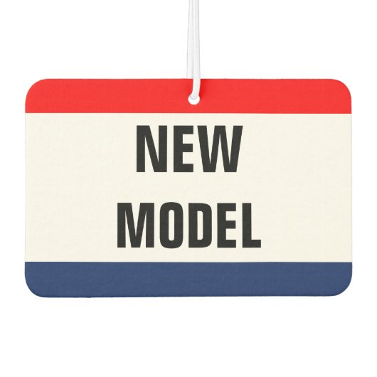 車の新しいモデルプロモーションサイネージのカスタマイズ可能 カーエアーフレッシュナー (正面)