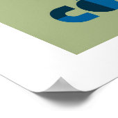 車の未編集ヴィンテージ写真の古い美的写真 ポスター (角)