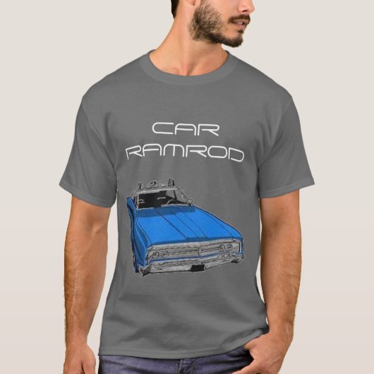 車の槊杖 Tシャツ (正面)