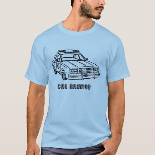 車の槊杖 Tシャツ (正面)