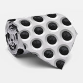 車の水玉模様グリルスタイル ネクタイ (ロール)