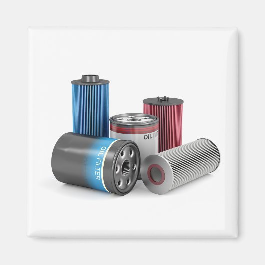 車の油フィルタ マグネット (正面)