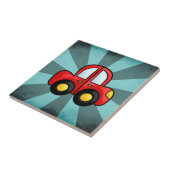 車の漫画 タイル (側面)