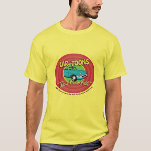 車の漫画Tシャツ Tシャツ