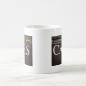 車の牽引トラックヴィンテージ車のサイン コーヒーマグカップ (中央)