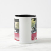 車の犬 マグカップ (中央)