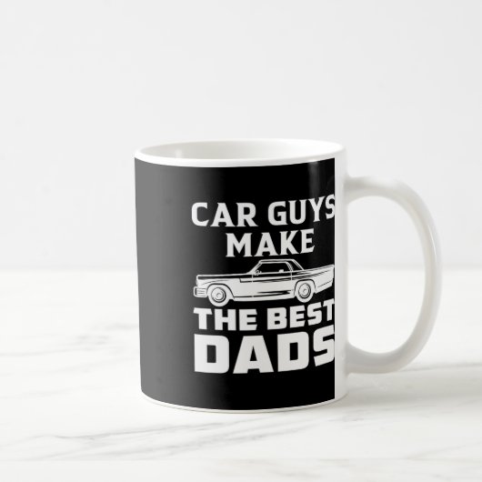 車の男の人の最高のパパパパパパ父ファザ コーヒーマグカップ (右)