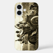 車の白黒 Case-Mate iPhoneケース (裏面)