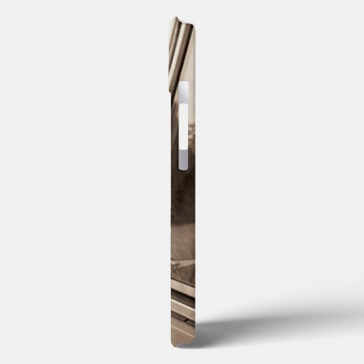 車の窓から犬が覗き込む Case-Mate iPhoneケース (裏面 / 左)