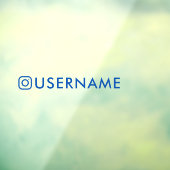 車の窓に貼るカスタムインスタグラムステッカー ウィンドウサイン (シート3)