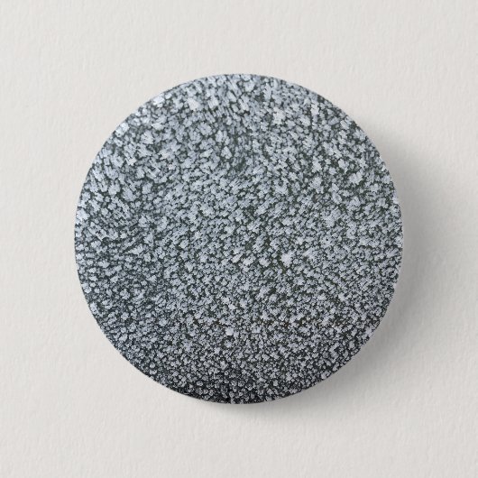 車の窓に霜が降りる 缶バッジ (正面)