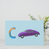 車の紙 (スタンド正面)