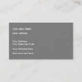 車の絵を描送達 名刺 (裏面)