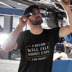車の話をする Tシャツ