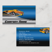 車の詳細名刺 名刺 (正面/裏面)