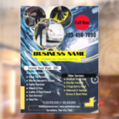 車の詳細業務窓の固定 ウィンドウサイン (シート2)