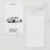 車の詳述 名刺 (正面/裏面)