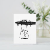 車の誘拐エイリアン ポストカード (スタンド正面)