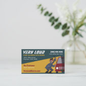 車の警報システムの名刺 名刺 (スタンド正面)