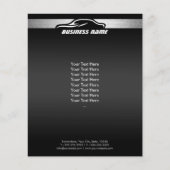 車の車の修理の詳細プロフェッショナル チラシ (正面)