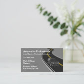 車の車の修理道端の援助 名刺 (スタンド正面)