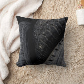 車の車の古いタイヤブラックロードトリップ クッション (ブランケット)