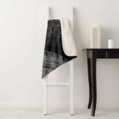 車の車の古いタイヤブラックロードトリップ シェルパブランケット (インサイチュ)