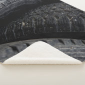 車の車の古いタイヤブラックロードトリップ シェルパブランケット (3/4)