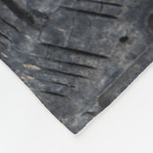 車の車の古いタイヤブラックロードトリップ フリースブランケット (角)