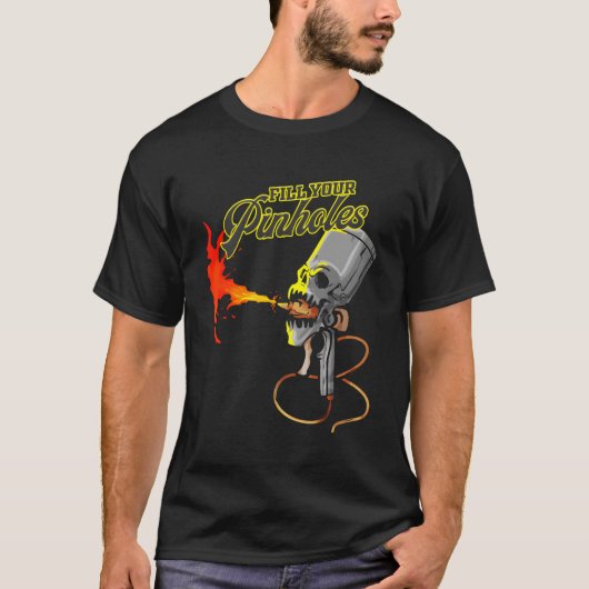車の車の画家あなたの穴を埋める自動体S Tシャツ (正面)