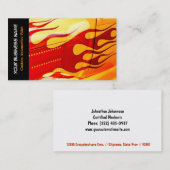 車の車の絵画の炎のペンキの仕事 名刺 (正面/裏面)