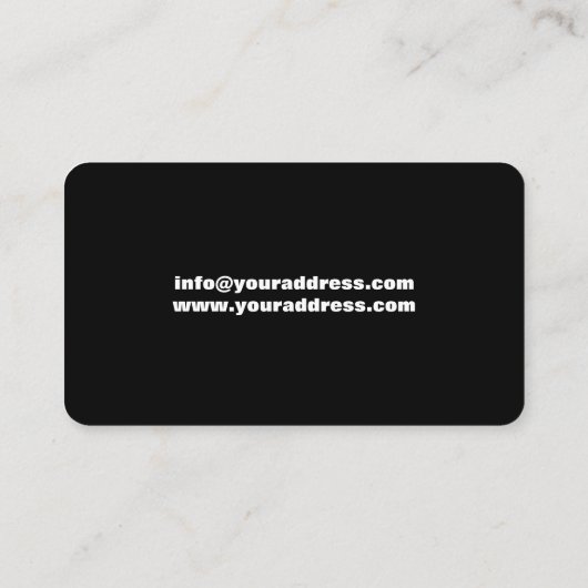 車の車の賃貸センターファストロードビジネスカード 名刺 (裏面)