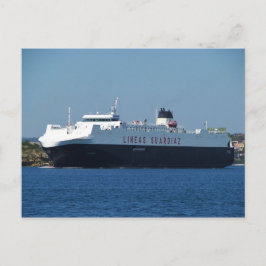 車の輸送体ガリシア ポストカード